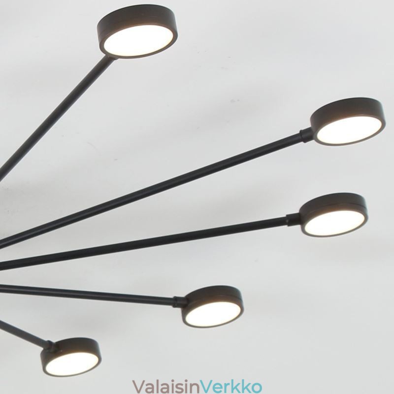 Uppoasennettu moderni minimalistinen kattovalo akryylivarjostin