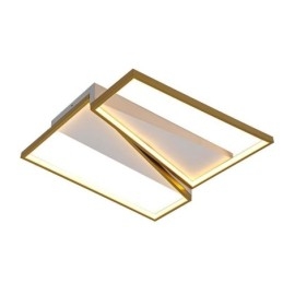 Uppoasennettu minimalistinen mosaiikki trapezium kattovalaisin