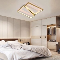 Uppoasennettu minimalistinen mosaiikki trapezium kattovalaisin