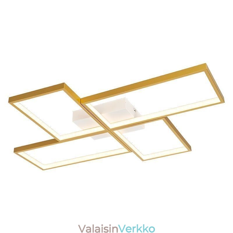 Geometrinen neliömäinen uppoasennus mosaiikkivalaisin