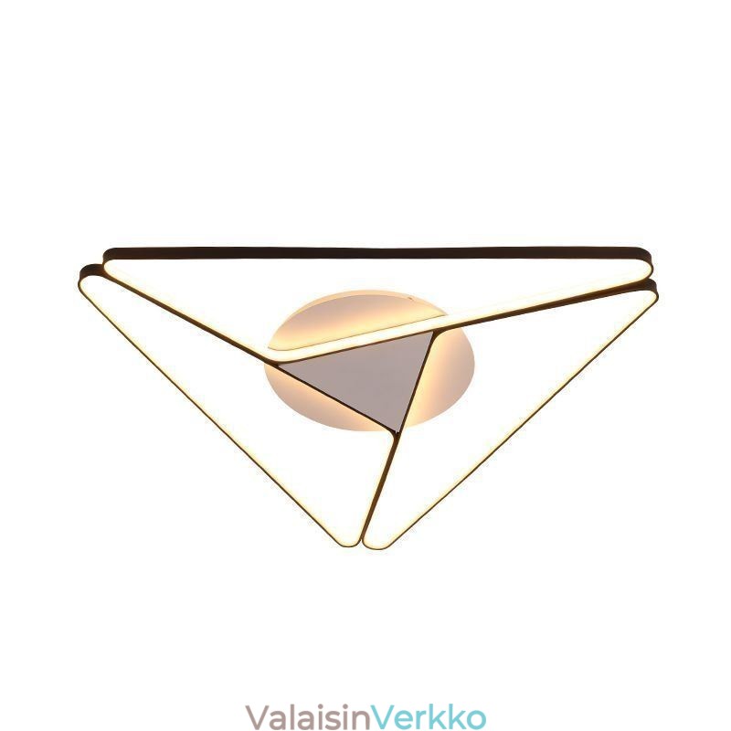 Uppoasennettava minimalistinen kolmio kattovalaisin