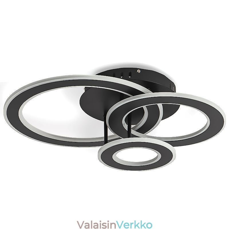 Uppoasennus kolminkertainen akryyli pyöreä kattovalo