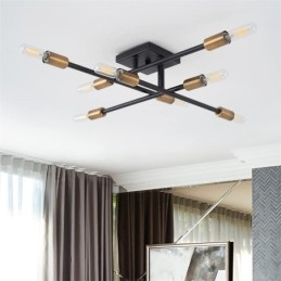 Country Retro Flush Mount Amerikkalainen teollisuustyylinen koristeellinen kattovalaisin