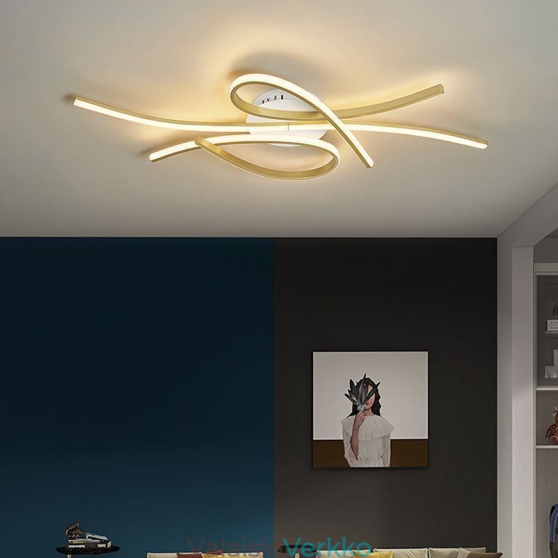 Minimalistinen upotettava alumiininen Art Butterfly kattovalaisin