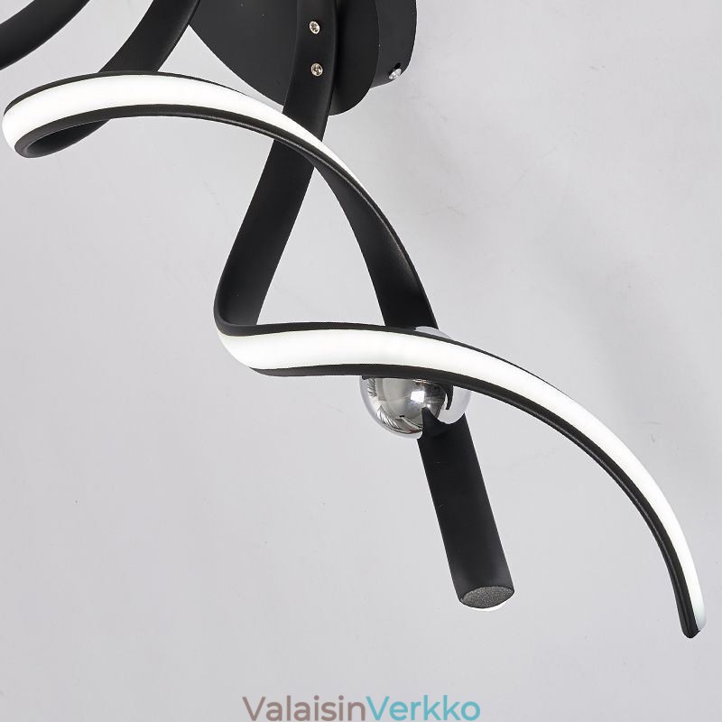 Moderni uppoasennettava alumiininen art kierrekattovalaisin