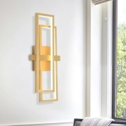 Minimalistinen uppoasennettava alumiininen taidegeometrinen neliömäinen kattovalaisin