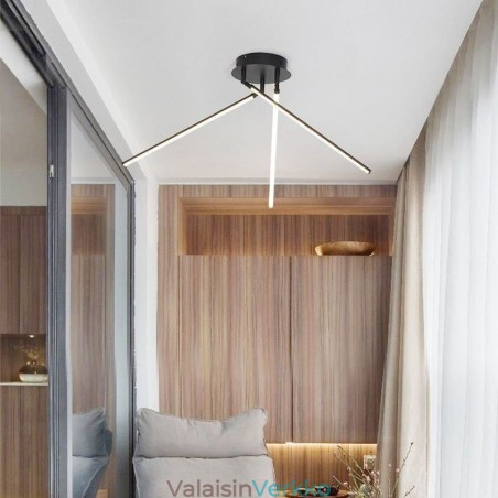 Creative Flush Mount alumiini Art Windmill kattolamppu