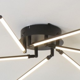 Creative Flush Mount alumiini Art Windmill kattolamppu