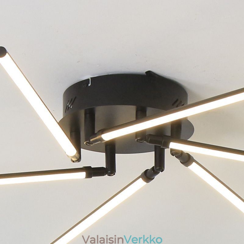 Creative Flush Mount alumiini Art Windmill kattolamppu