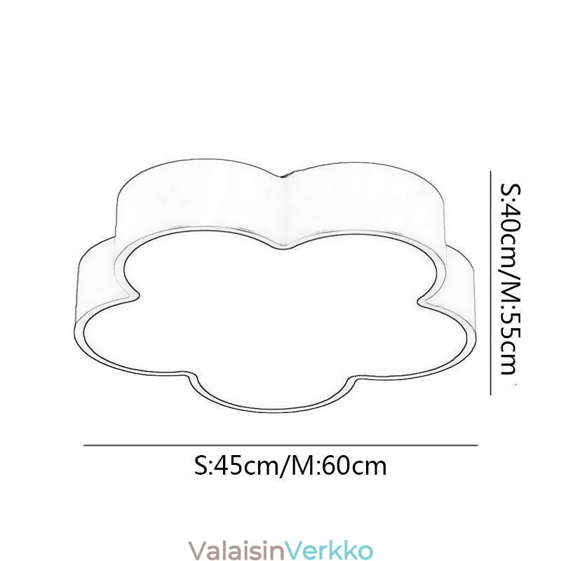 Sarjakuva kattovalaisin Moderni kukka uppoteline