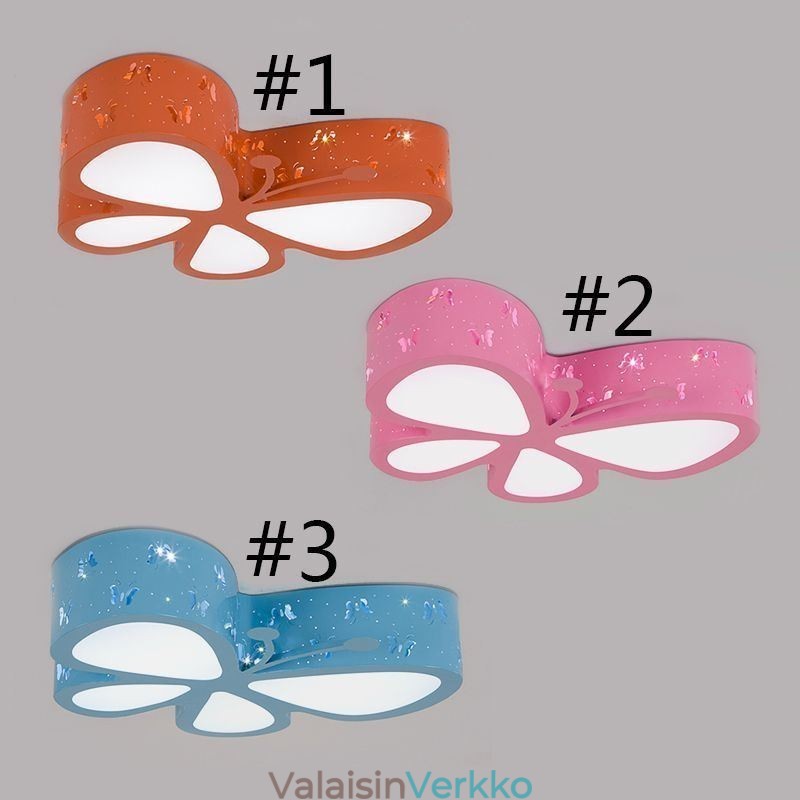 Butterfly uppoasennettava nykyaikainen metallikattovalaisin