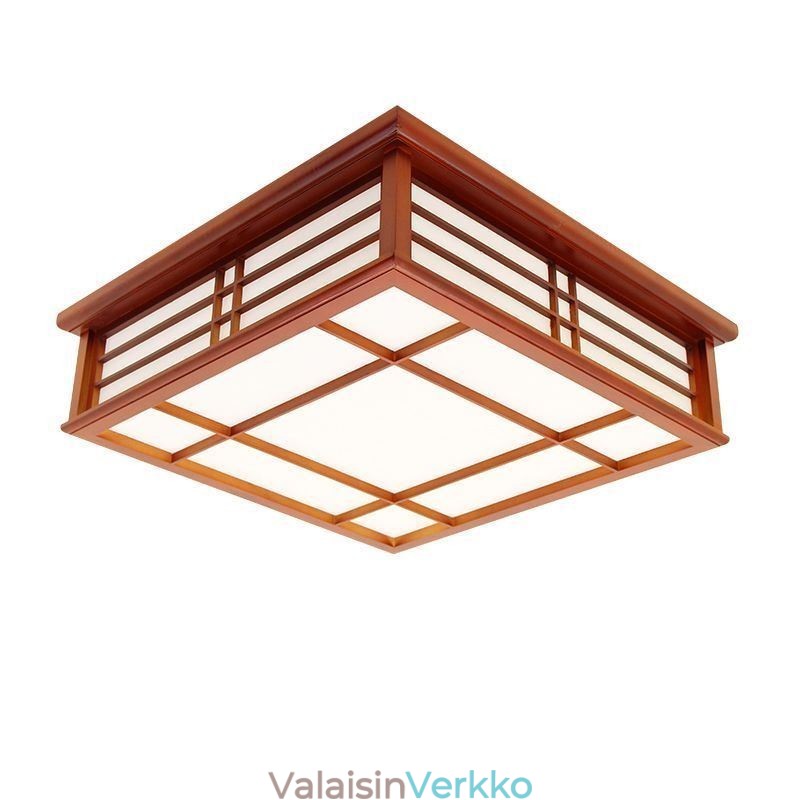 Retro kattovalo koristeellinen puinen kattovalaisin