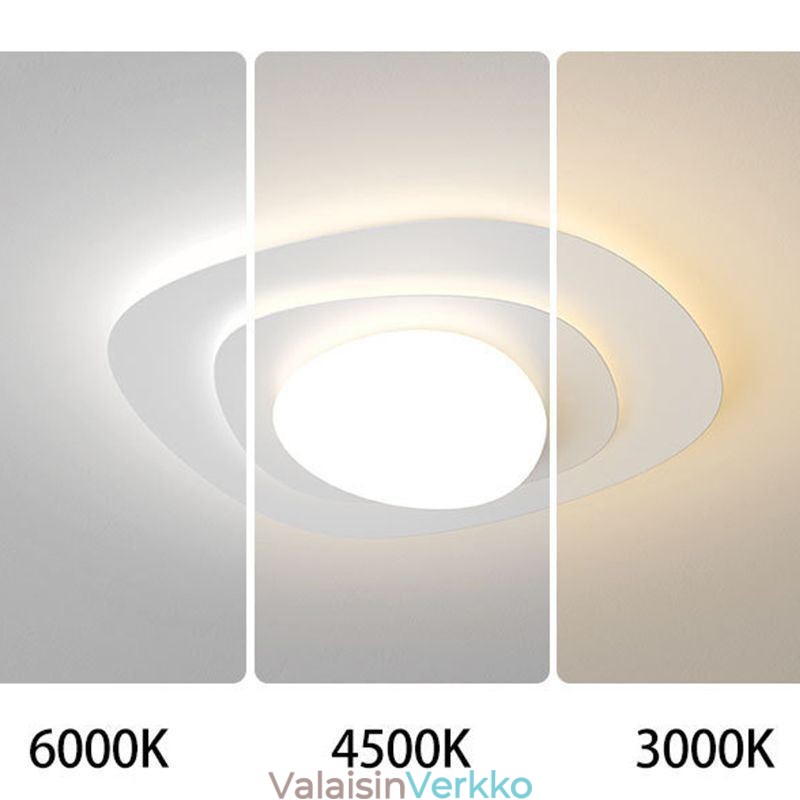 Nordic Ceiling Light aallotettu kattovalaisin