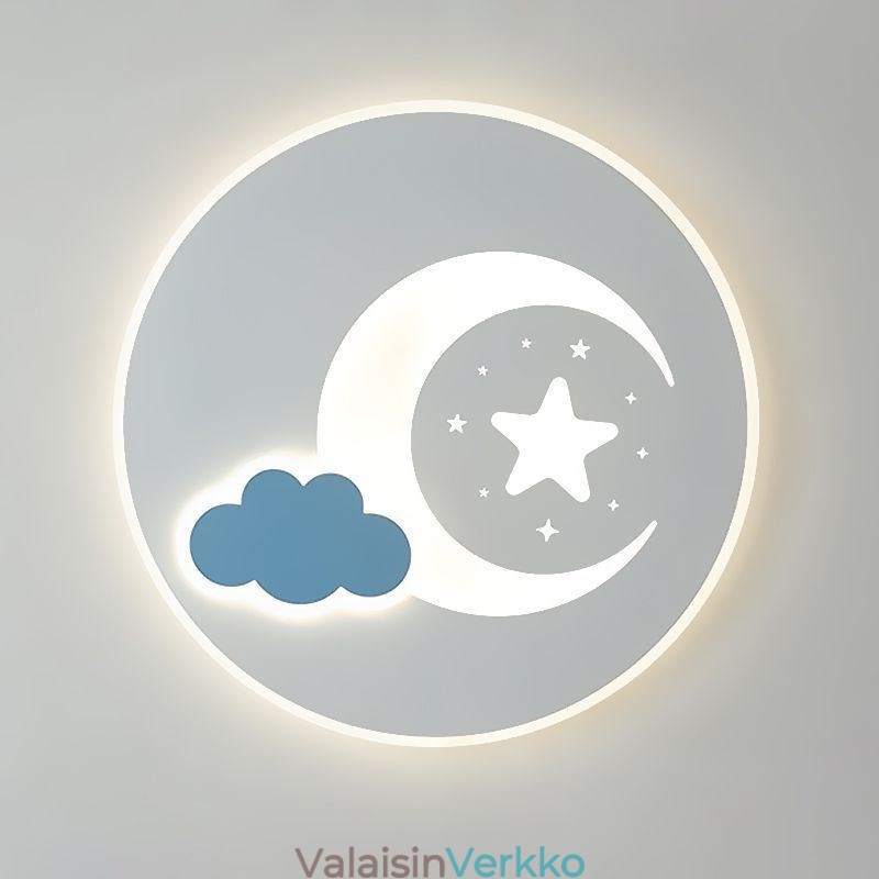 Simplicity kattovalaisin Moon & Star -kattolamppu