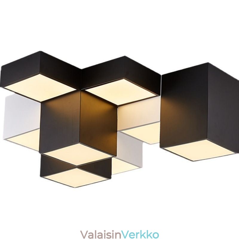 Moderni kattovalaisin Cube kattovalaisin