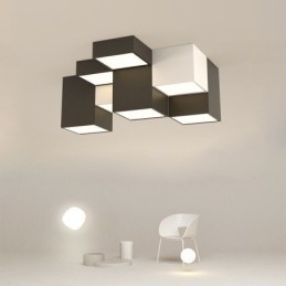 Moderni kattovalaisin Cube kattovalaisin