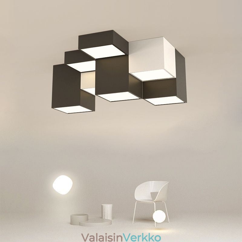 Moderni kattovalaisin Cube kattovalaisin