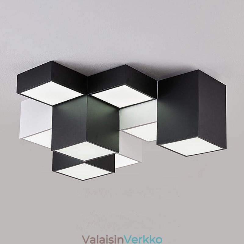 Moderni kattovalaisin Cube kattovalaisin
