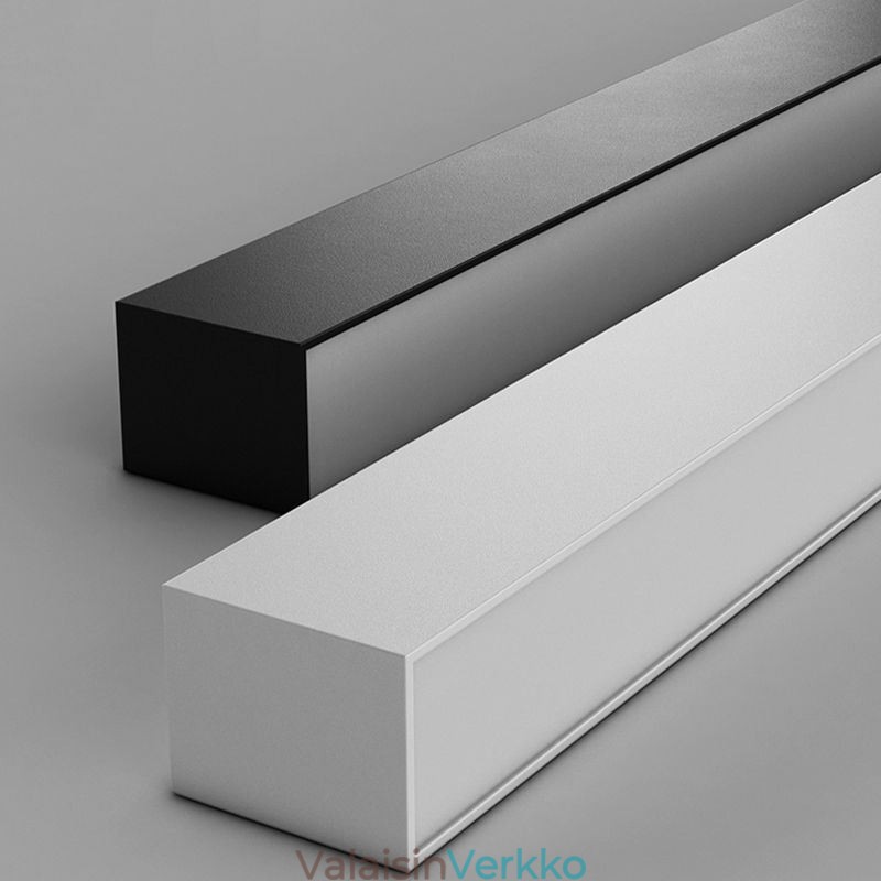 Moderni kattovalo pitkänauhainen pinta-asennettava kattolamppu