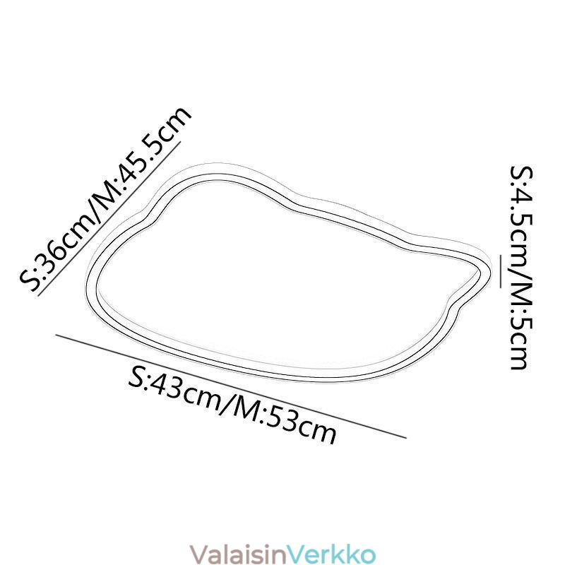 Modernit kattovalaisimet Cat Face -kattolamppu