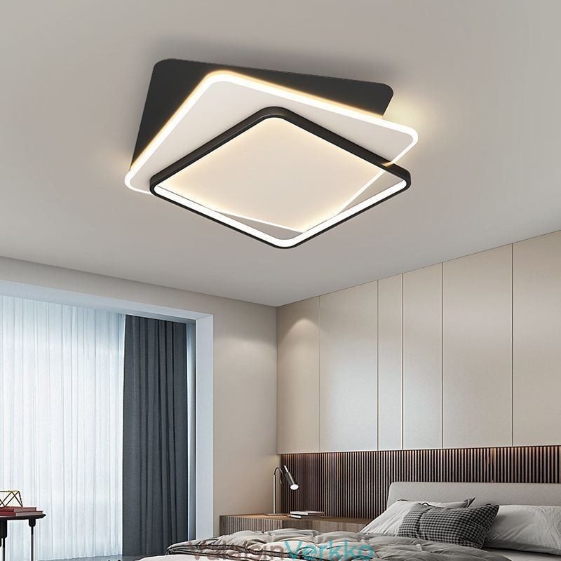 Creative Ceiling Light Neliönmuotoinen kattolamppu