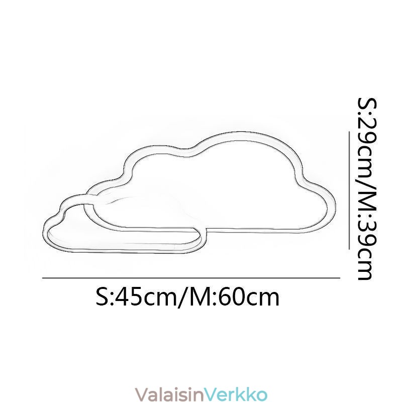 Moderni kattovalaisin Creative Cloud Decoration Light