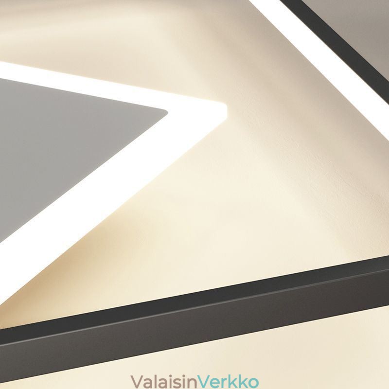 Moderni kattovalaisin Geometrinen neliön kattovalaisin