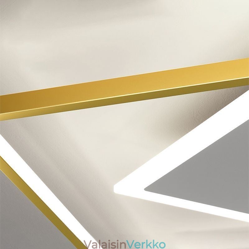 Moderni kattovalaisin Geometrinen neliön kattovalaisin