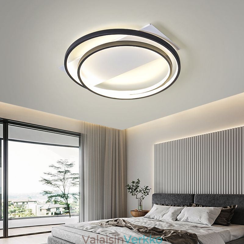 Moderni kattovalaisin pyöreä uppoasennettava kattolamppu