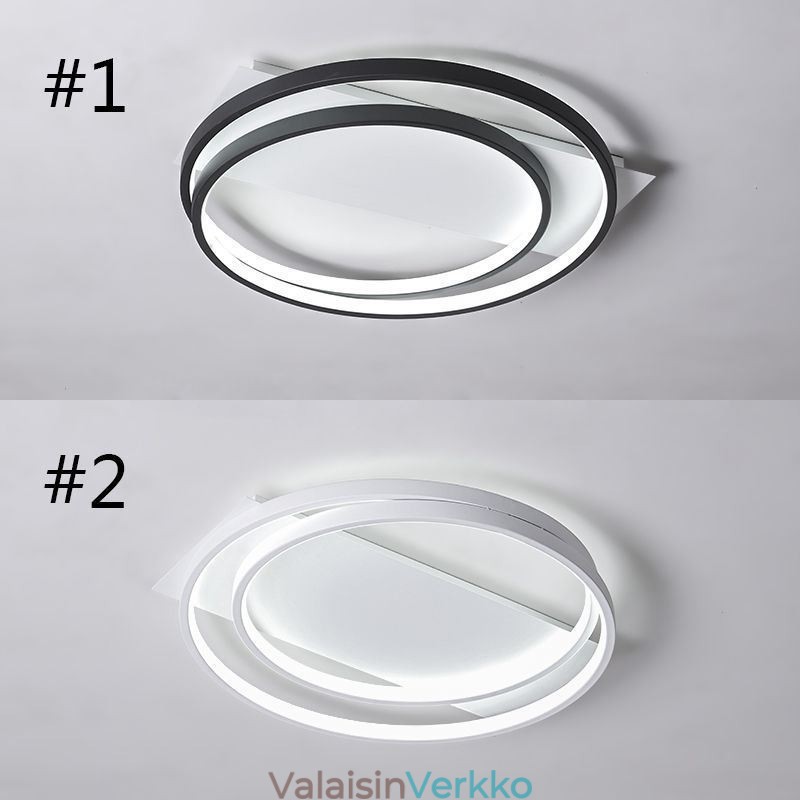 Moderni kattovalaisin pyöreä uppoasennettava kattolamppu