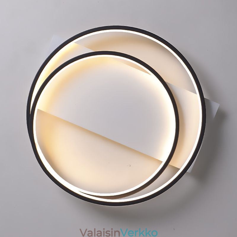 Moderni kattovalaisin pyöreä uppoasennettava kattolamppu