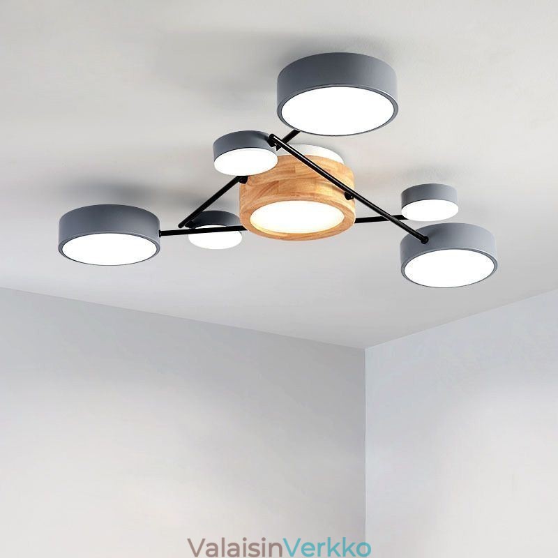 Moderni molekyylimuotoinen akryylikattolamppu