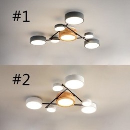 Moderni molekyylimuotoinen akryylikattolamppu