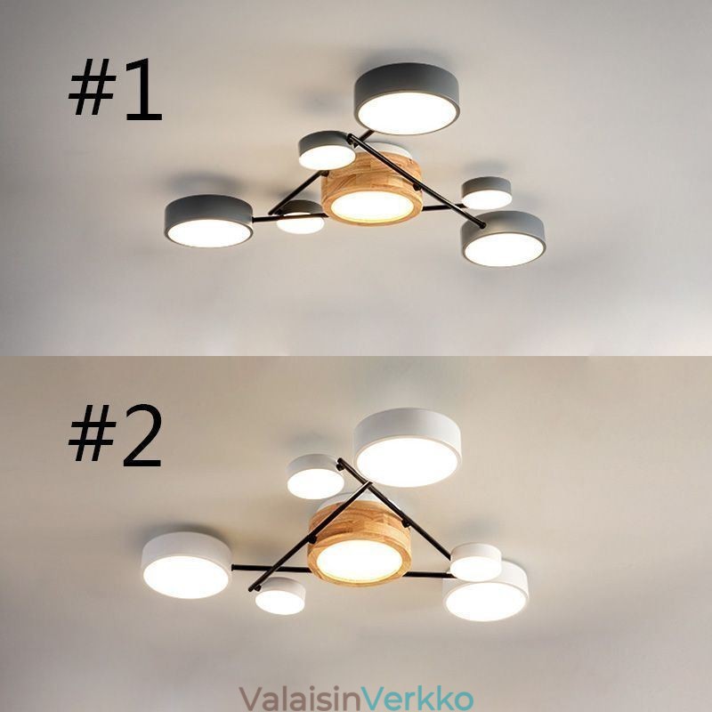 Moderni molekyylimuotoinen akryylikattolamppu