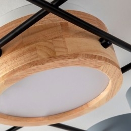 Moderni molekyylimuotoinen akryylikattolamppu