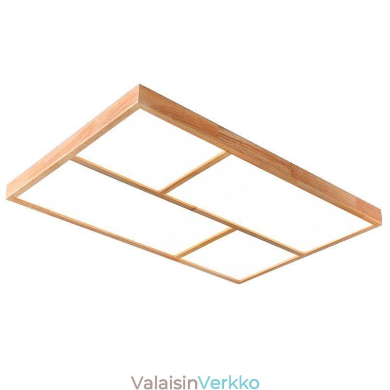 Moderni kattovalaisin Minimalistinen puutyylinen upotettava kattovalaisin