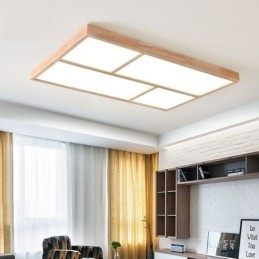 Moderni kattovalaisin Minimalistinen puutyylinen upotettava kattovalaisin