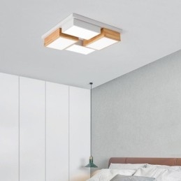 Moderni kattovalo, geometrinen puinen kattovalaisin