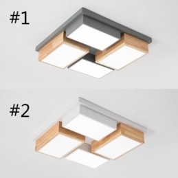 Moderni kattovalo, geometrinen puinen kattovalaisin
