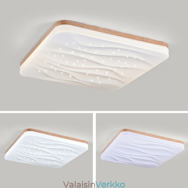 Japanilainen akryylikattovalo Neliönmuotoinen aallotettu kattovalaisin