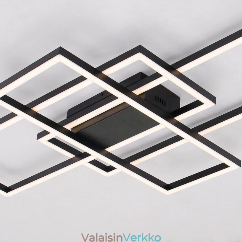 Moderni kattovalaisin, geometrinen neliömäinen kattolamppu