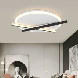 Nordic Ceiling Light Art Clock Design kattovalaisin