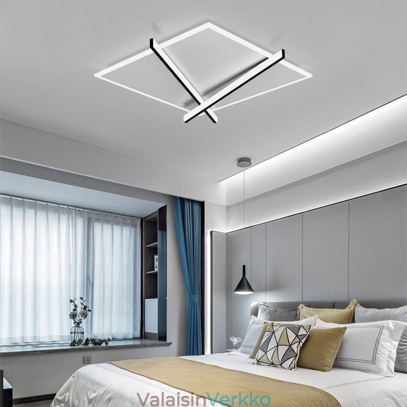 Nordic Ceiling Light Art Clock Design kattovalaisin