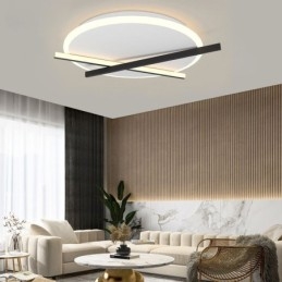 Nordic Ceiling Light Art Clock Design kattovalaisin