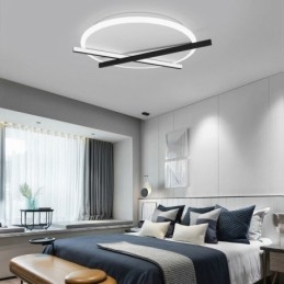 Nordic Ceiling Light Art Clock Design kattovalaisin