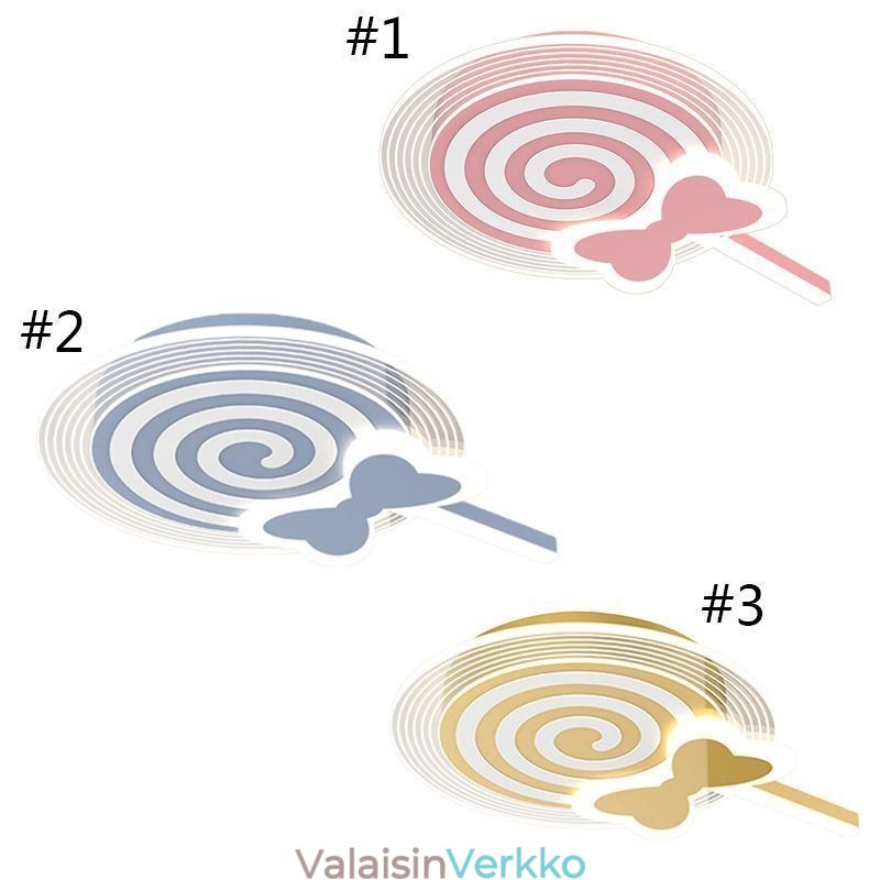 Moderni kattovalaisin Lollipop kattovalaisin lapsille