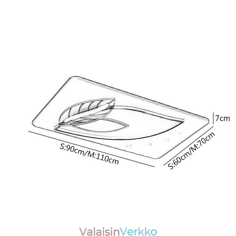 Ylellinen kattovalaisin Creative Leaf Design kattovalaisin