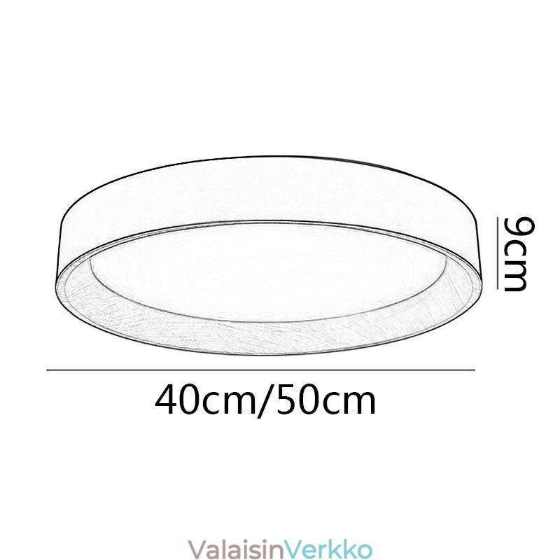 Kattovalo Moderni minimalistinen uppoasennuspaneelilamppu