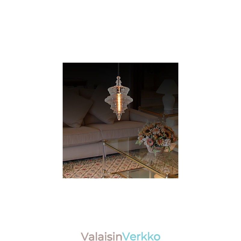 Moderni riippuvalaisin 1 valolla