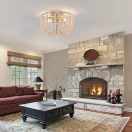 Maalaistalon puuhelmillä varustettu uppoasennettu soluvalaisin 3